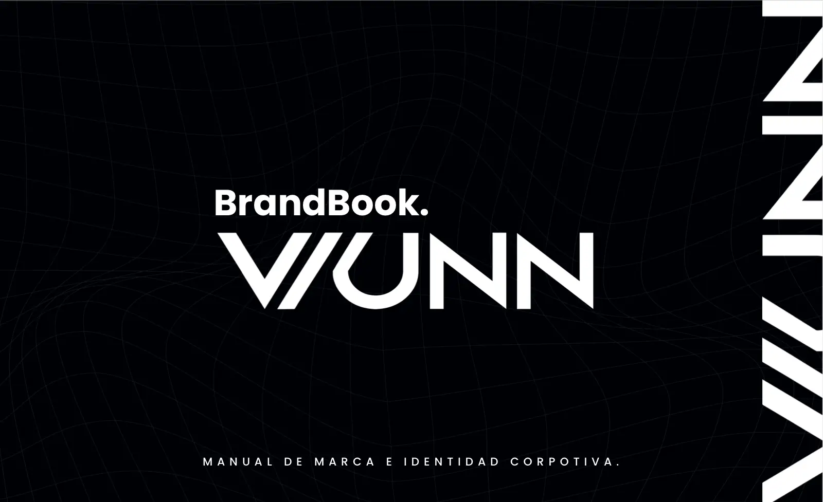 Portada del brandbook de VIUNN — manual de marca diseñado por LabDeco360